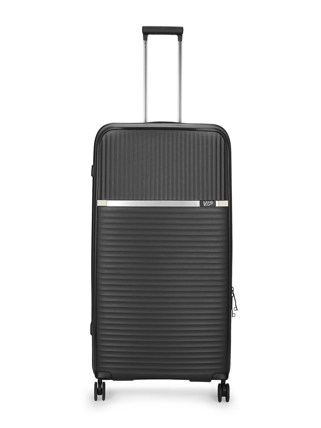 

VIP Airtron Check-In Hard-Sided Large Trolley Suitcases - 77Cm, Black