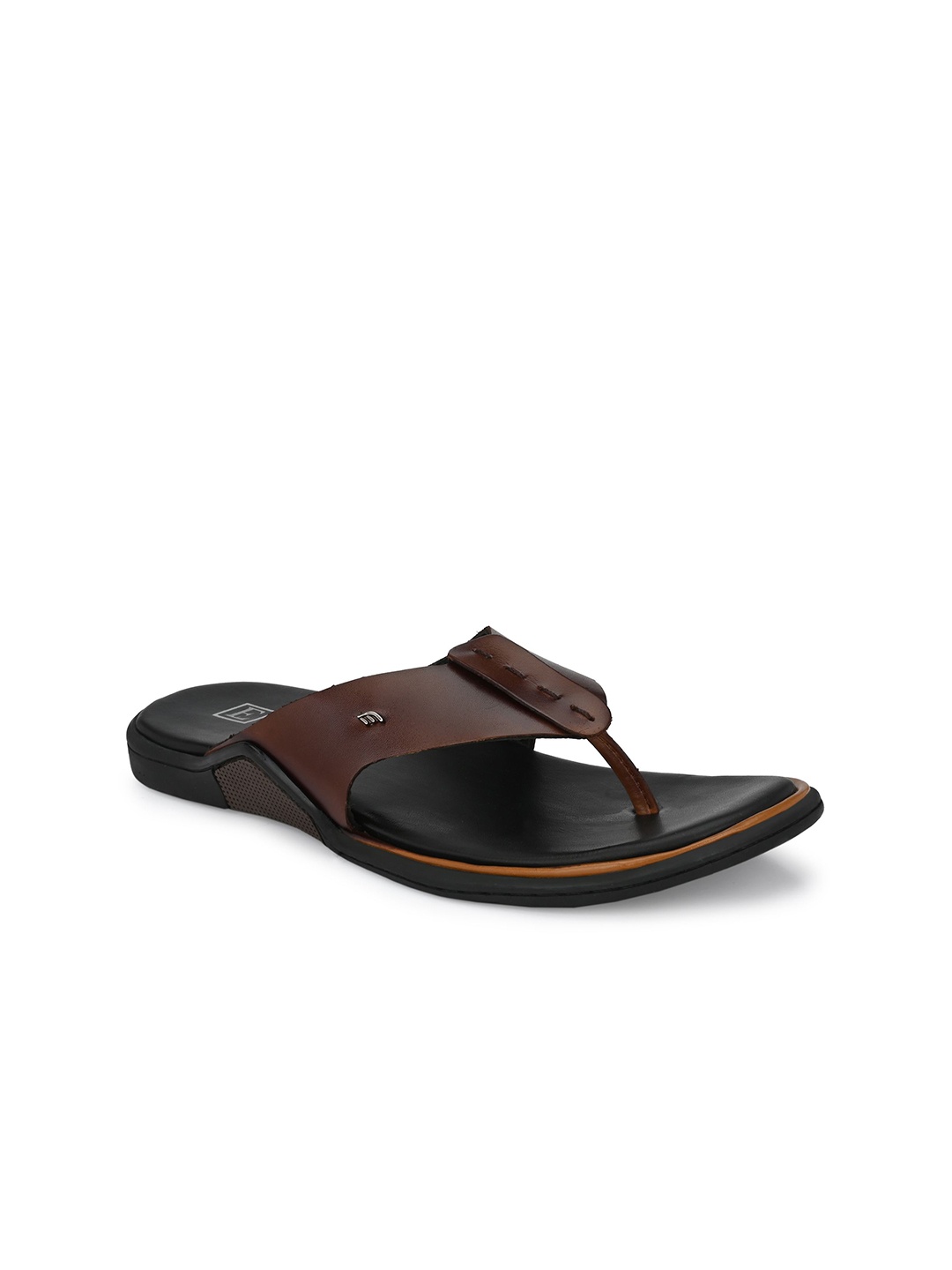 

Egoss Men Comfort Genuine Leather Sandals, Brown