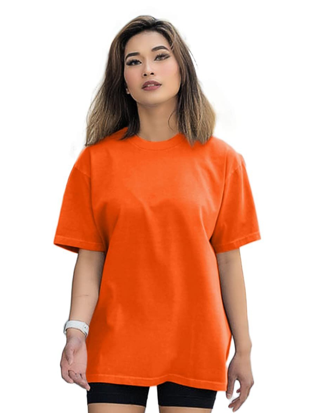 

NOTWILD Women Classic Opaque Casual Shirt, Orange