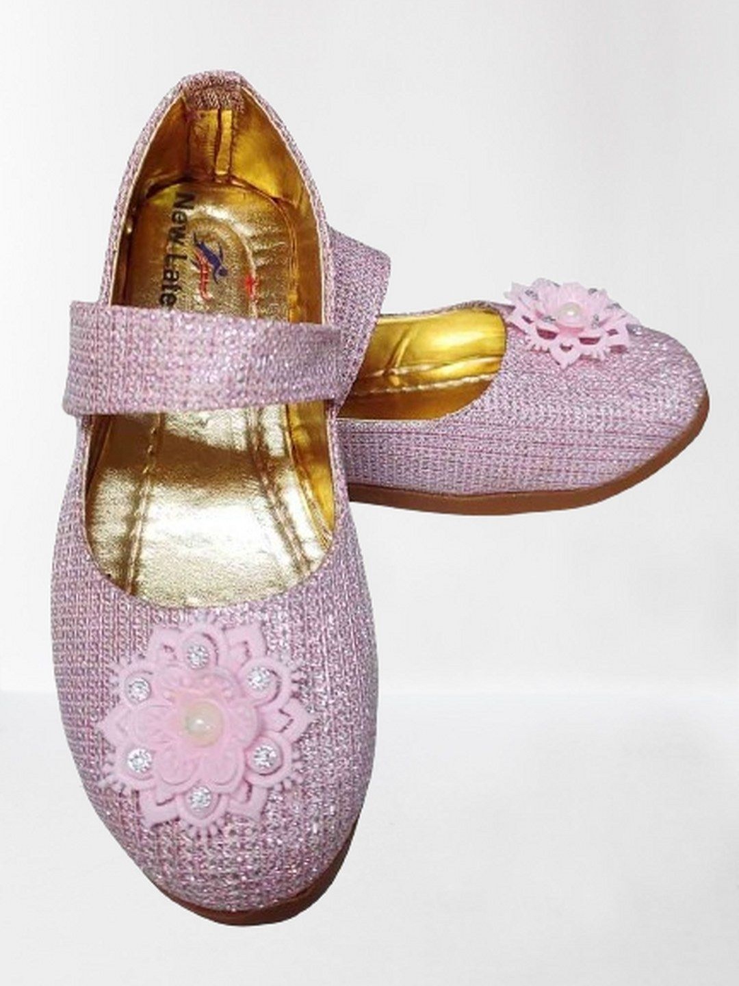 

NEW LATEST Girls Embellished Ballerinas, Pink