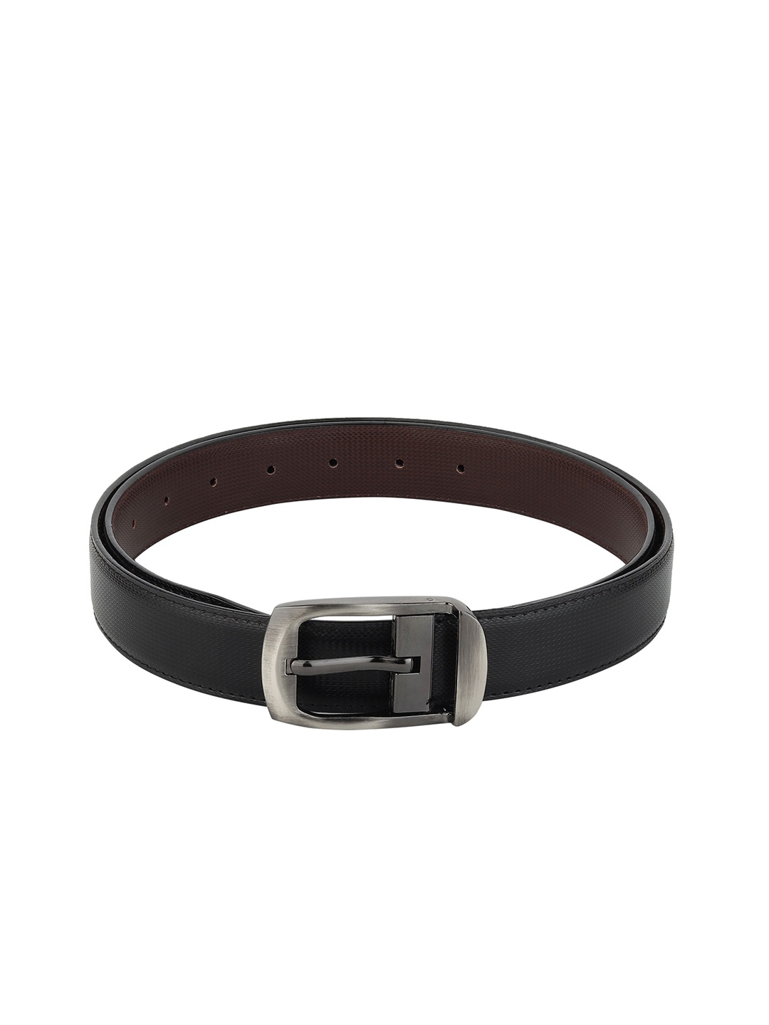 

Provogue Men Textured Belt, Black