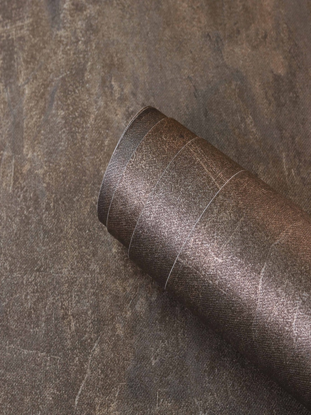 

ANNA CREATIONS Brown Printed Self-Adhesive Wallpaper