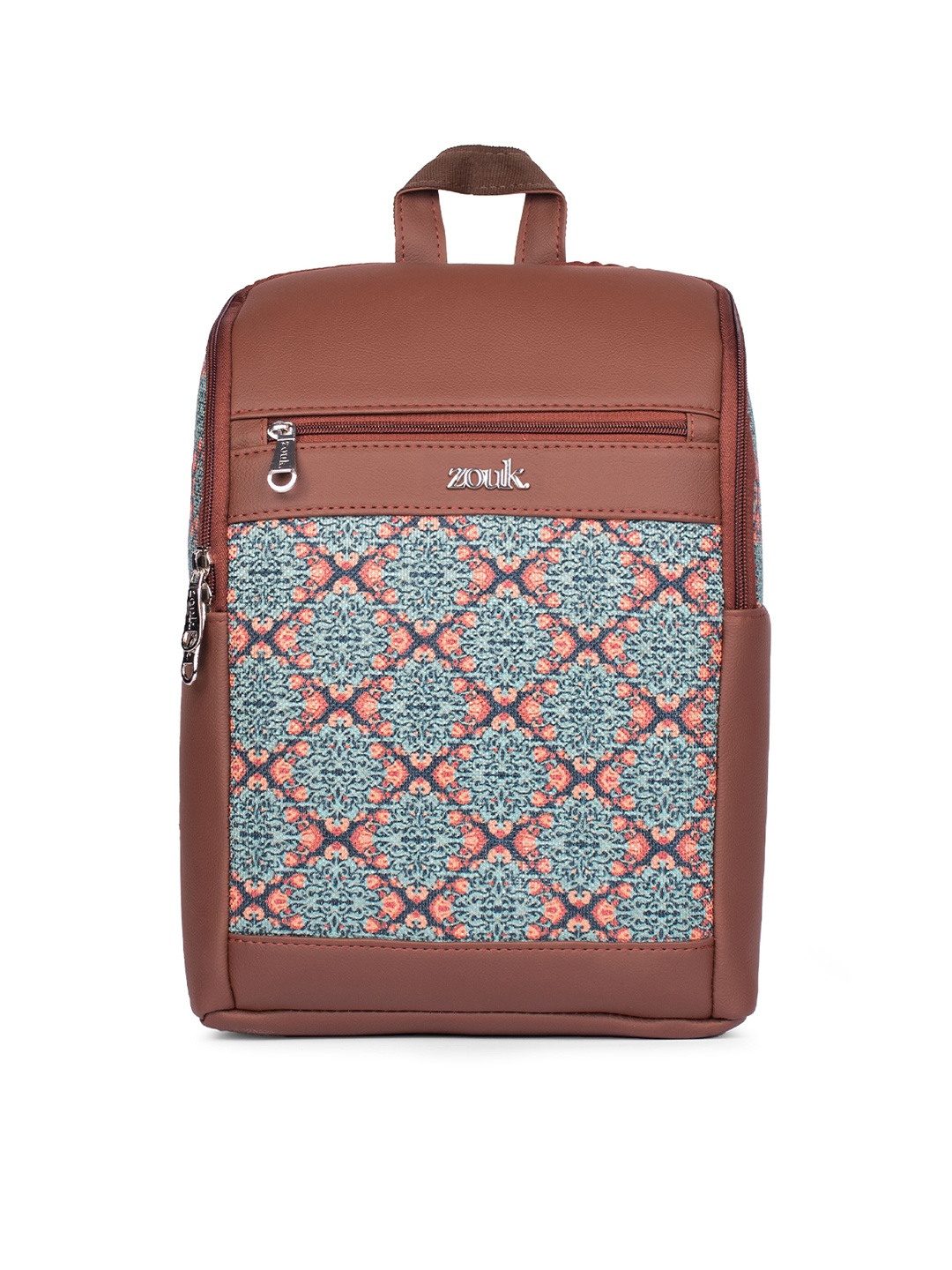 

ZOUK Unisex Kolkata Nouveau Amalia Daypack, Brown
