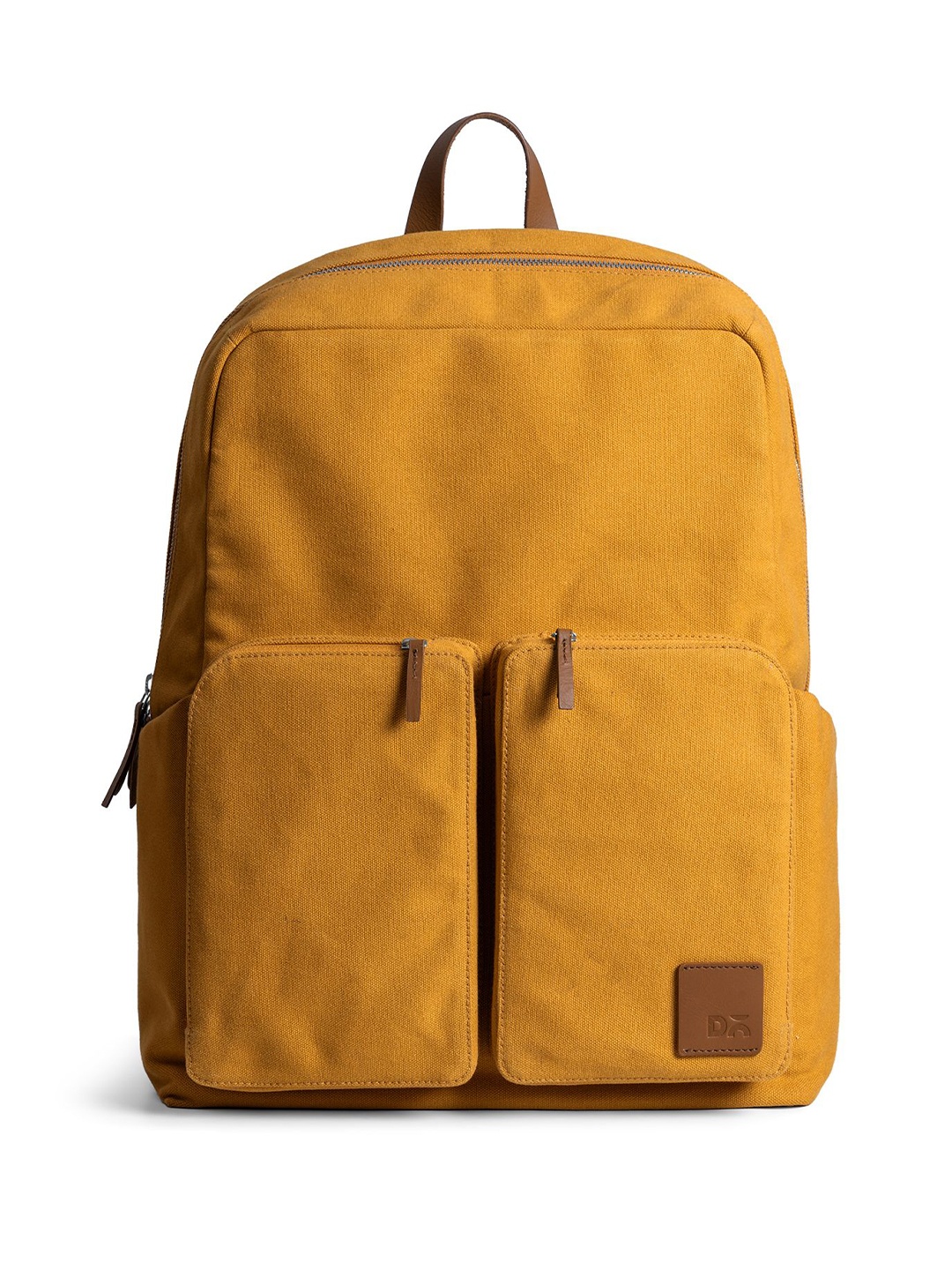 

DailyObjects Unisex Solid Backpack, Mustard