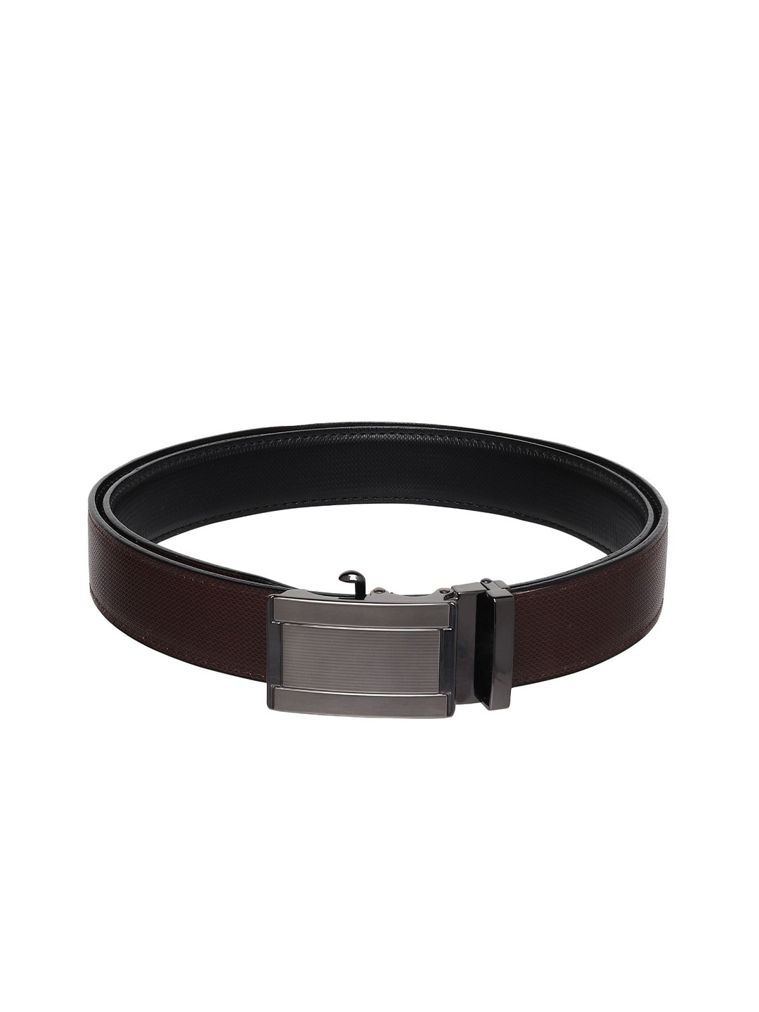 

Provogue Men Textured Reversible Formal Belt, Brown