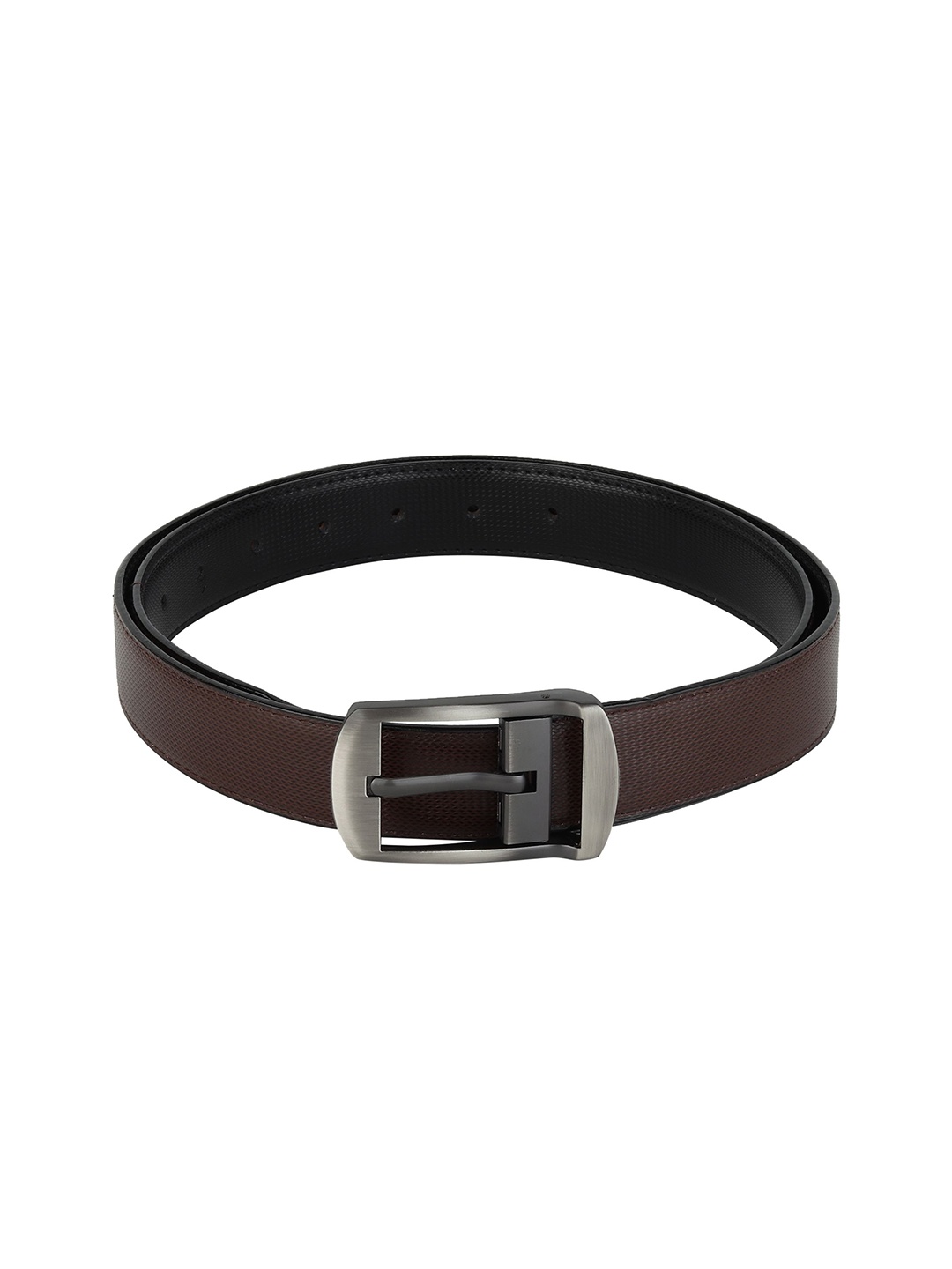 

Provogue Men Textured Belt, Brown
