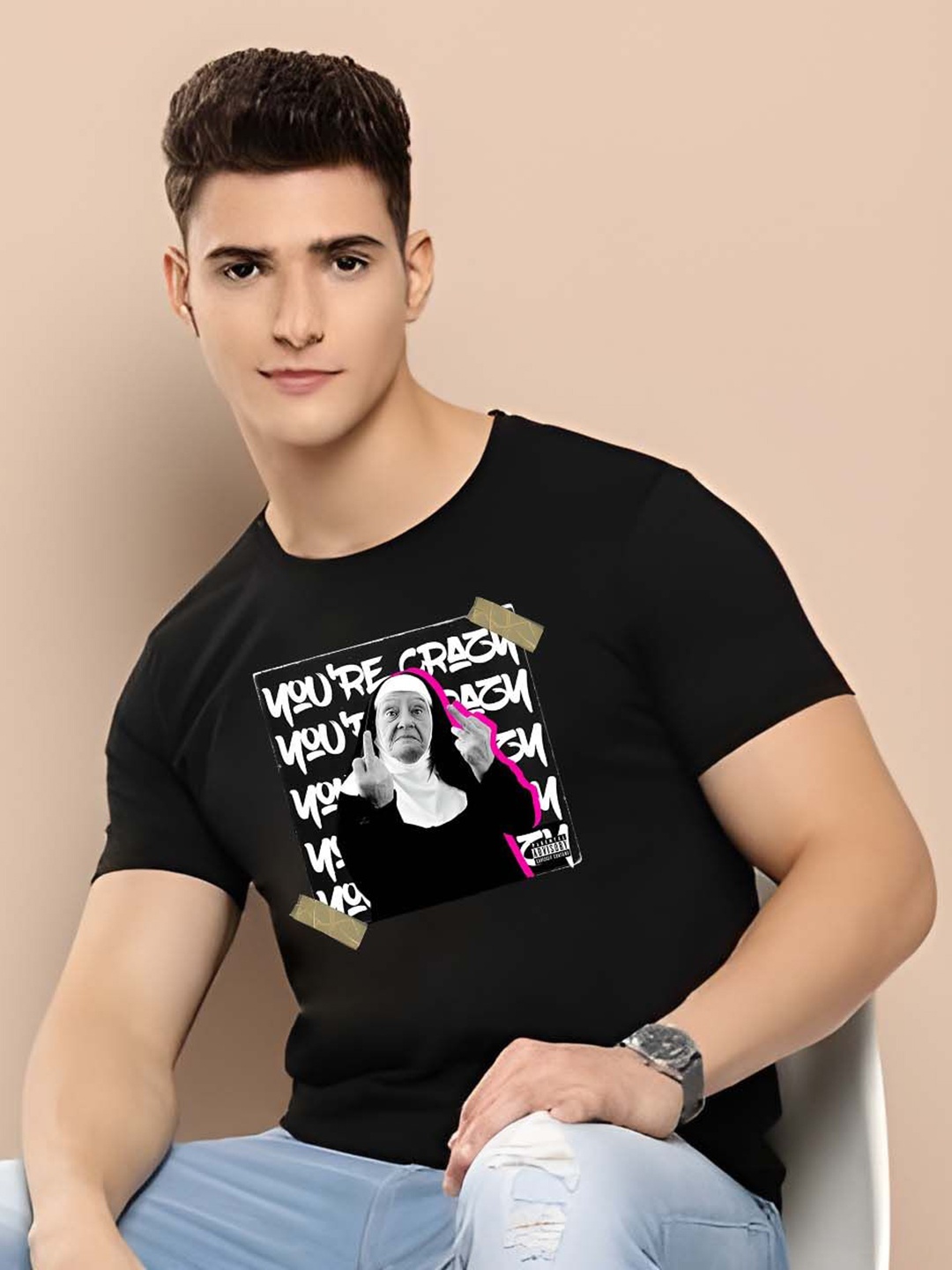

BOWLIFESTYLE Men T-shirt, Black