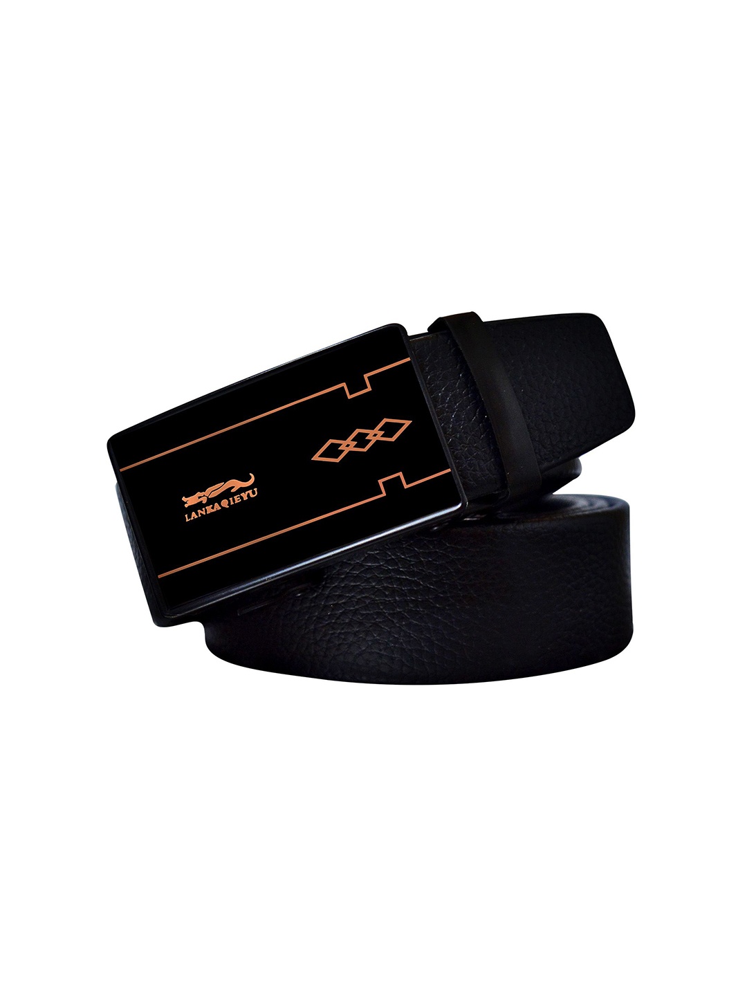 

Provogue Men Textured Belt, Black