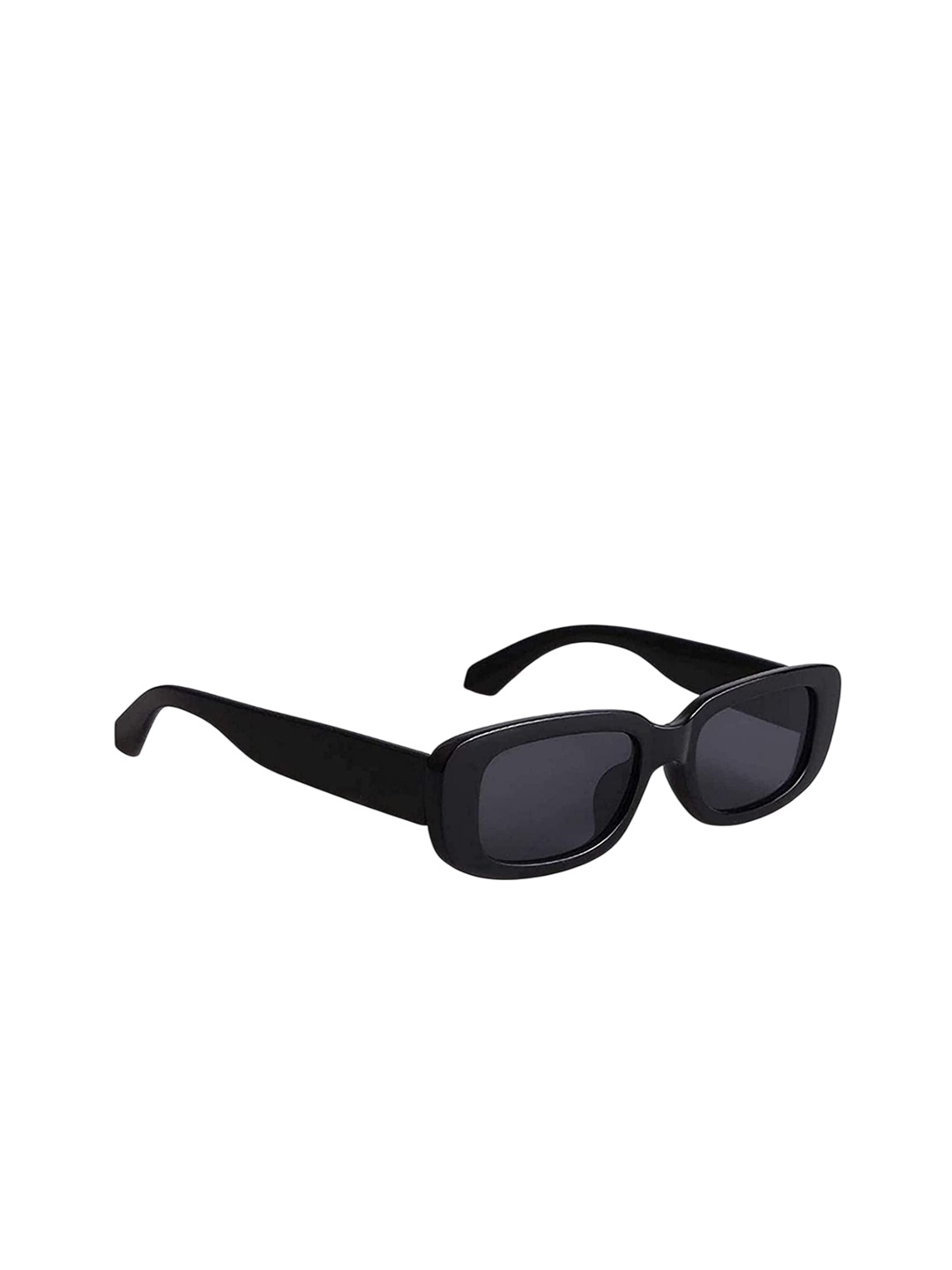 

4Flaunt Unisex Rectangle Sunglasses with UV Protected Lens 4F-10041-C1, Grey
