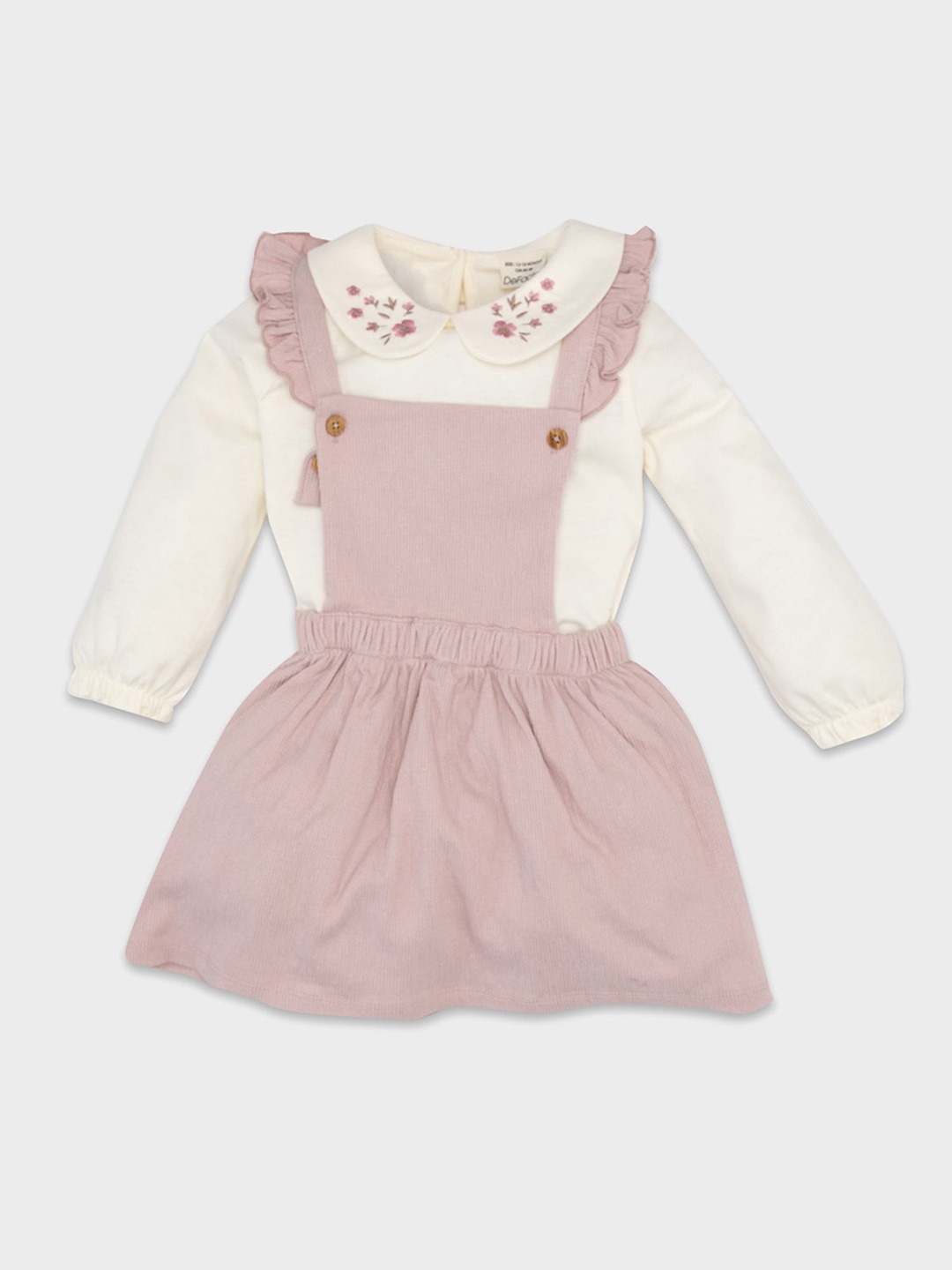 

DeFacto Girls Pinafore Dress, Na