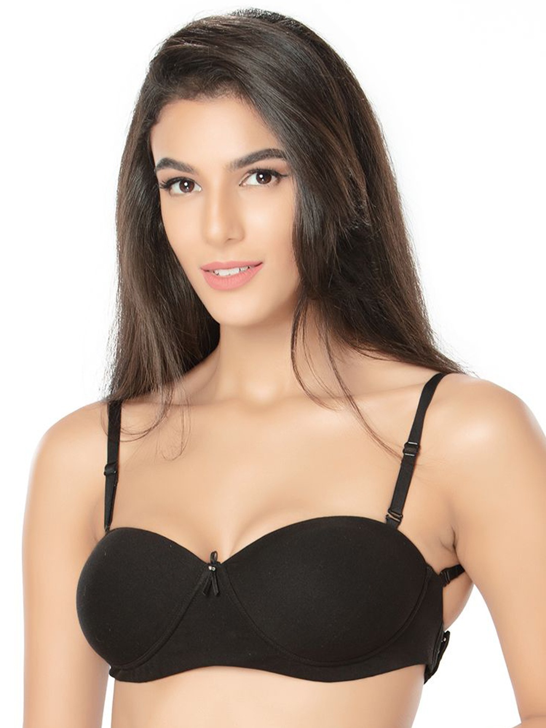 

Juliet Medium Coverage Lightly Padded T-shirt Bra, Black