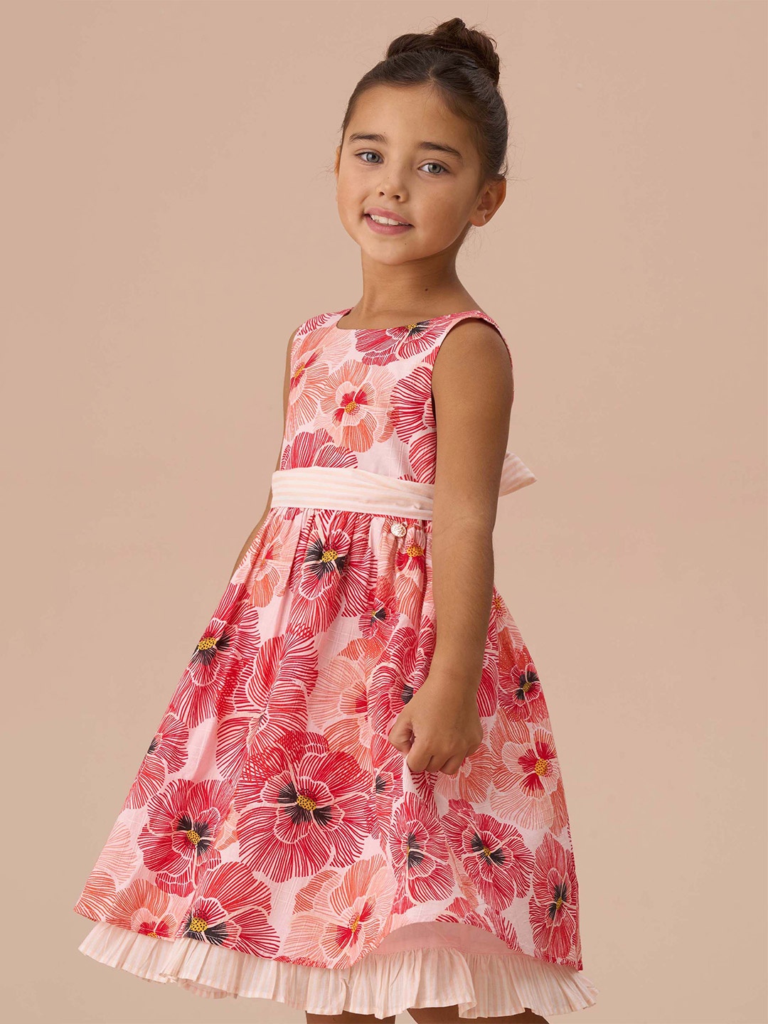 

Angel & Rocket Girls Bella Printed Dress, Red