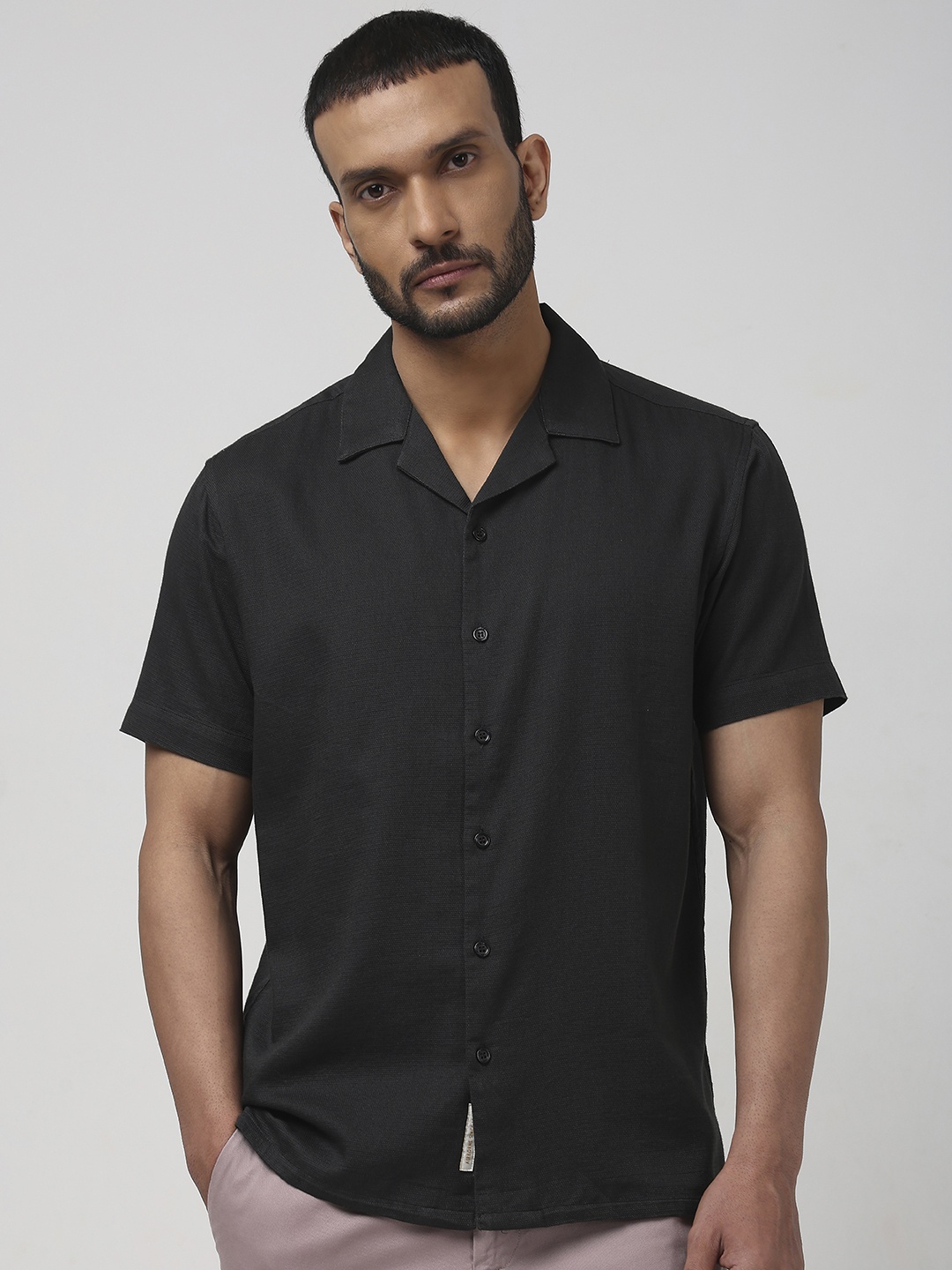 

Mufti Men Relaxed Fit Casual Shirt ss-24, Olive
