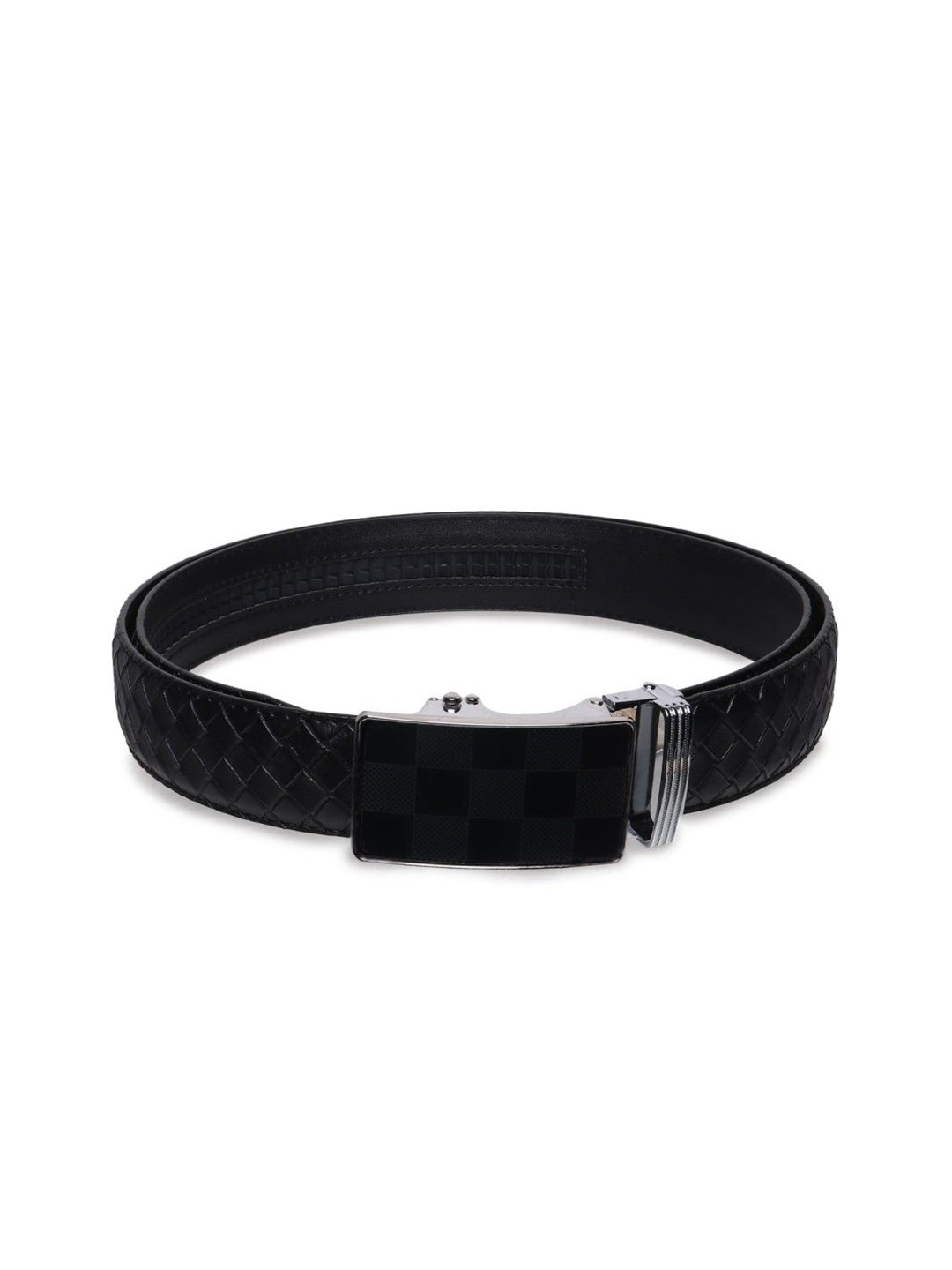 

Provogue Men Textured Belt, Black