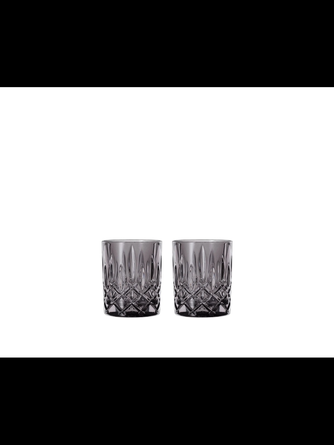 

Nachtmann Noblesse Transparent 2 Pieces Textured Whisky Glasses