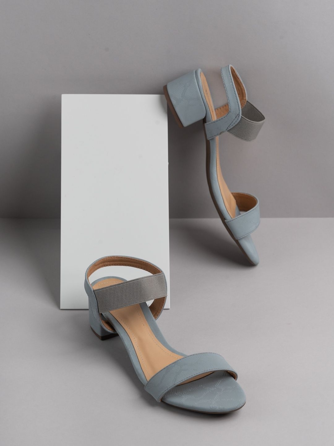 

Inc 5 Open Toe Block Heel Sandals, Blue