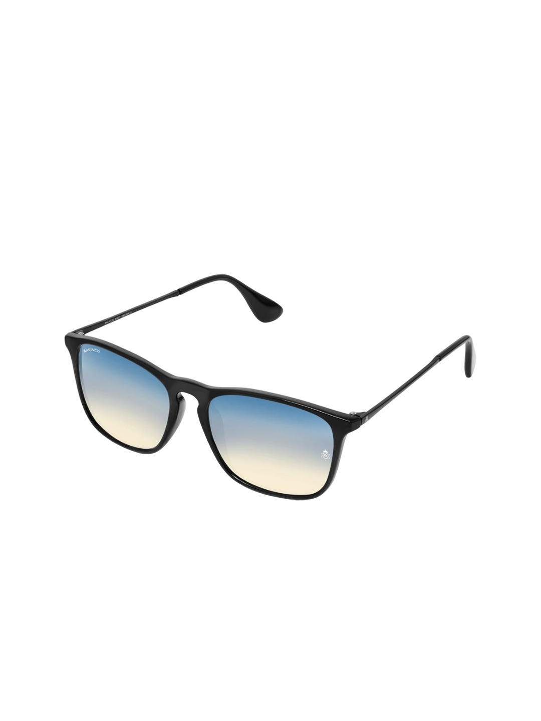 

BAVINCIS Unisex Square Sunglasses with UV Protected Lens, Blue