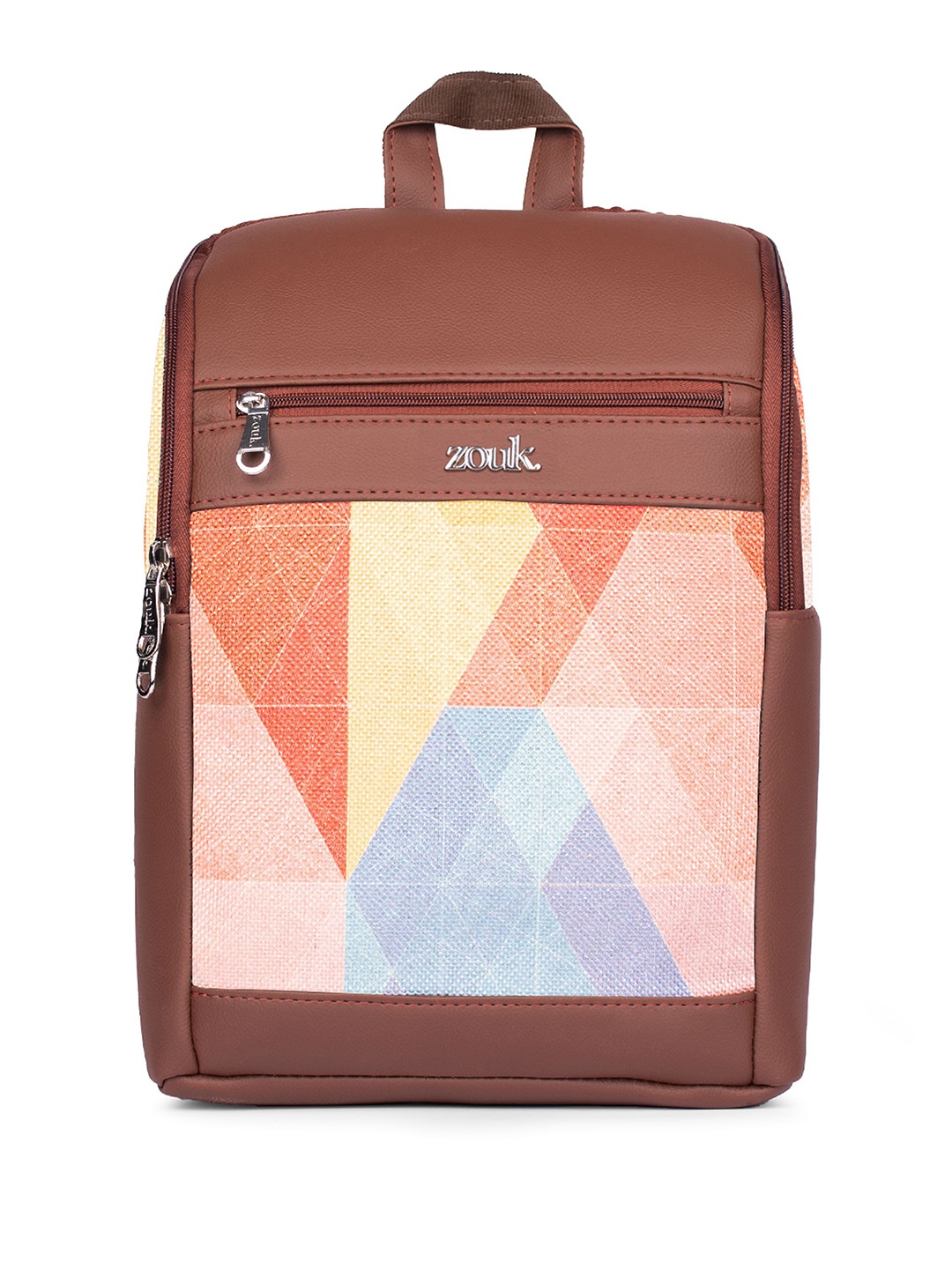 

ZOUK Unisex Backpack, Brown
