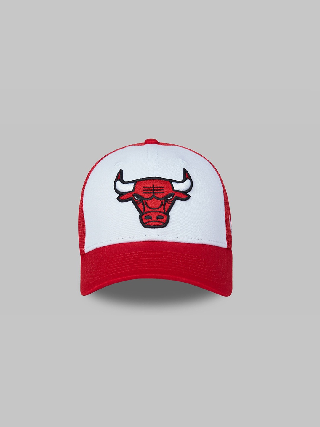 

NBA Unisex Embroidered Cotton Baseball Cap, Red