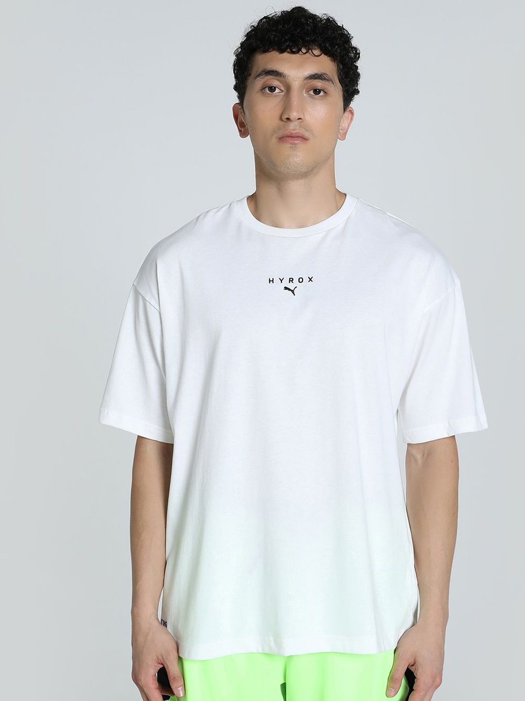 

Puma x Hyrox Men's Oversized Training Tee, White