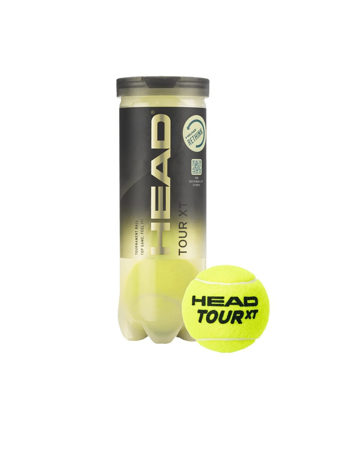 

Head Set Of 6 Tour XT Tennis Balls, Green