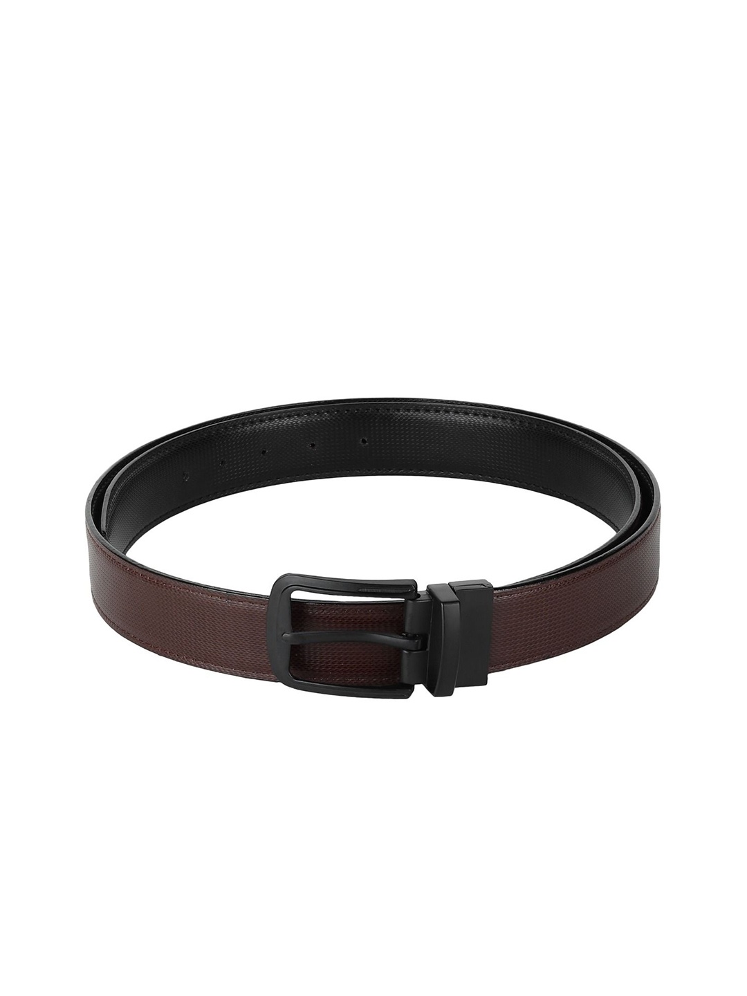 

Provogue Men Textured Belt, Brown