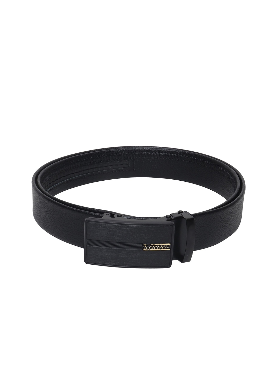 

Provogue Men Textured Belt, Black