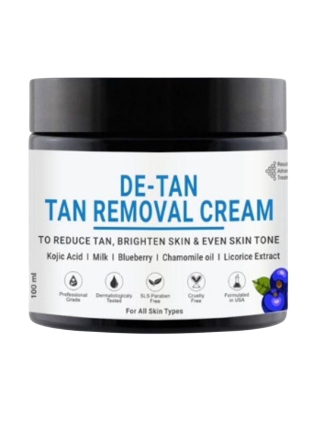 

Volamena De-Tan Tan Removal Face Cream For Even skin Tone & Tan Removal - 100ml, White