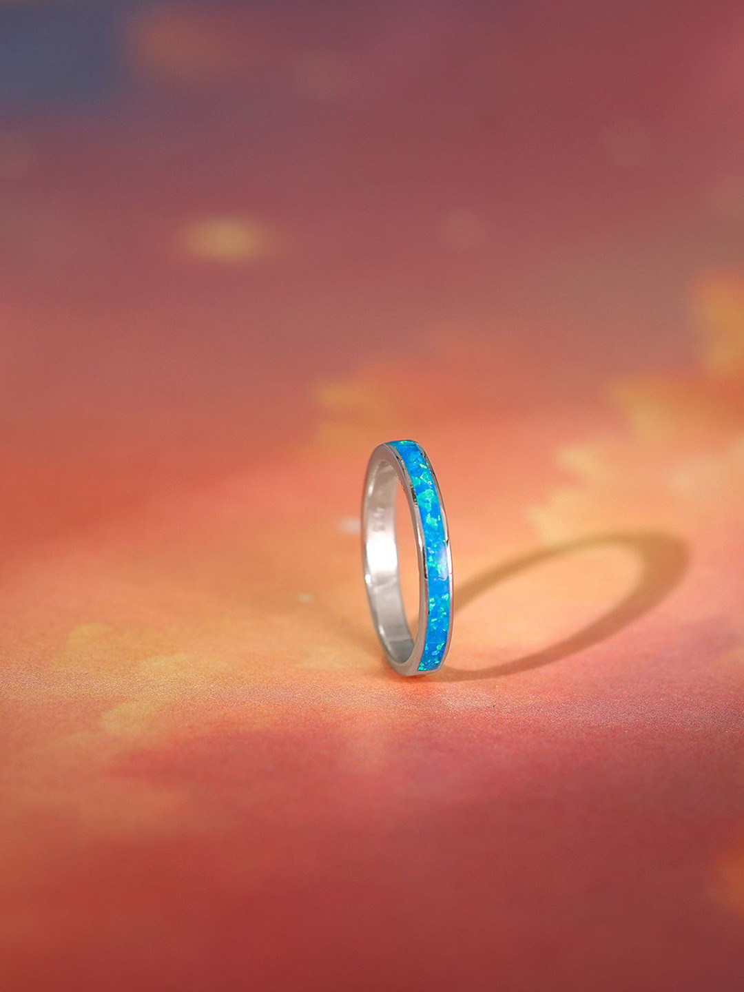 

GIVA 925 Sterling Silver Rhodium-Plated Soaring Spirit Finger Ring