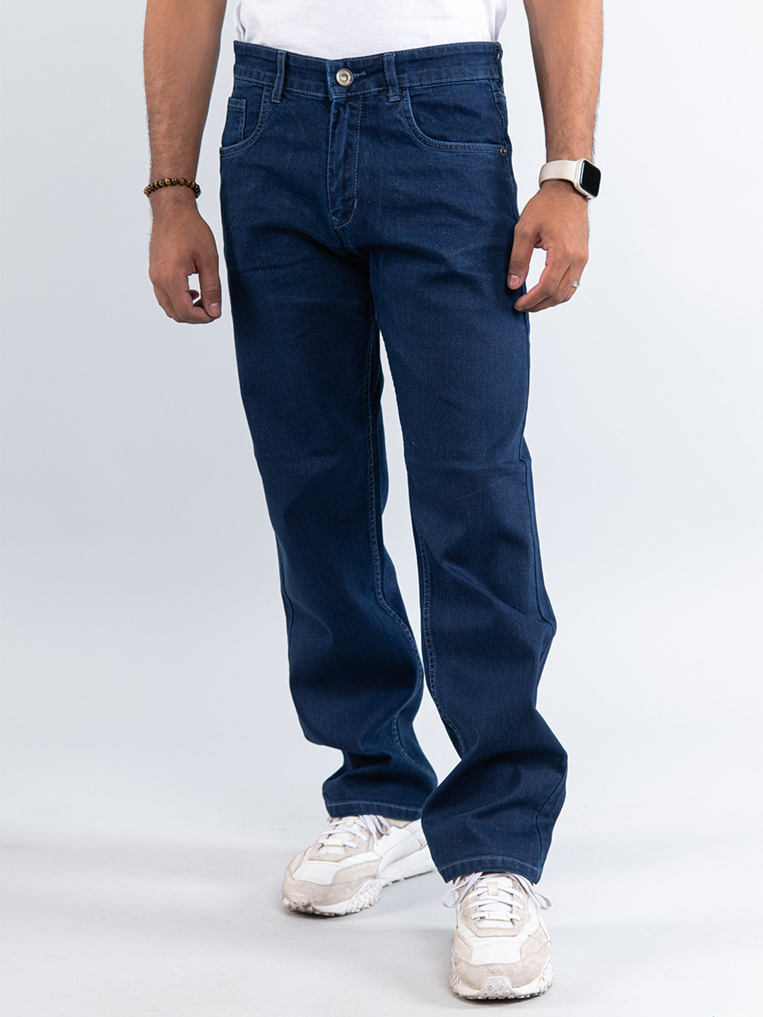 

Tistabene Men Original Straight Fit Stretchable Jeans, Blue