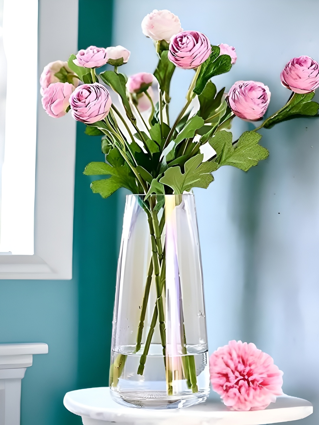 

Clovefry Transparent Glass Flower Vases
