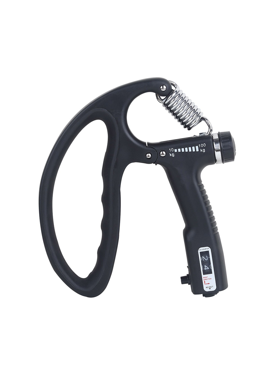 

Fitness Mantra Unisex Black Solid Hand Gripper