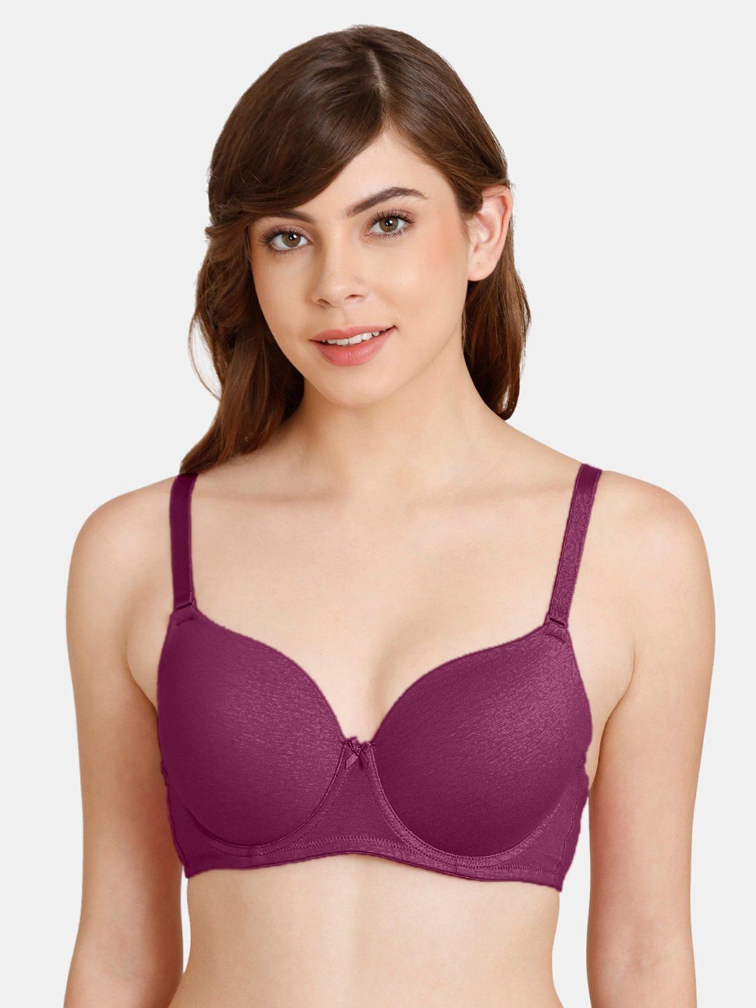 

FiveFlag Full Coverage Lightly Padded Bra, Pink