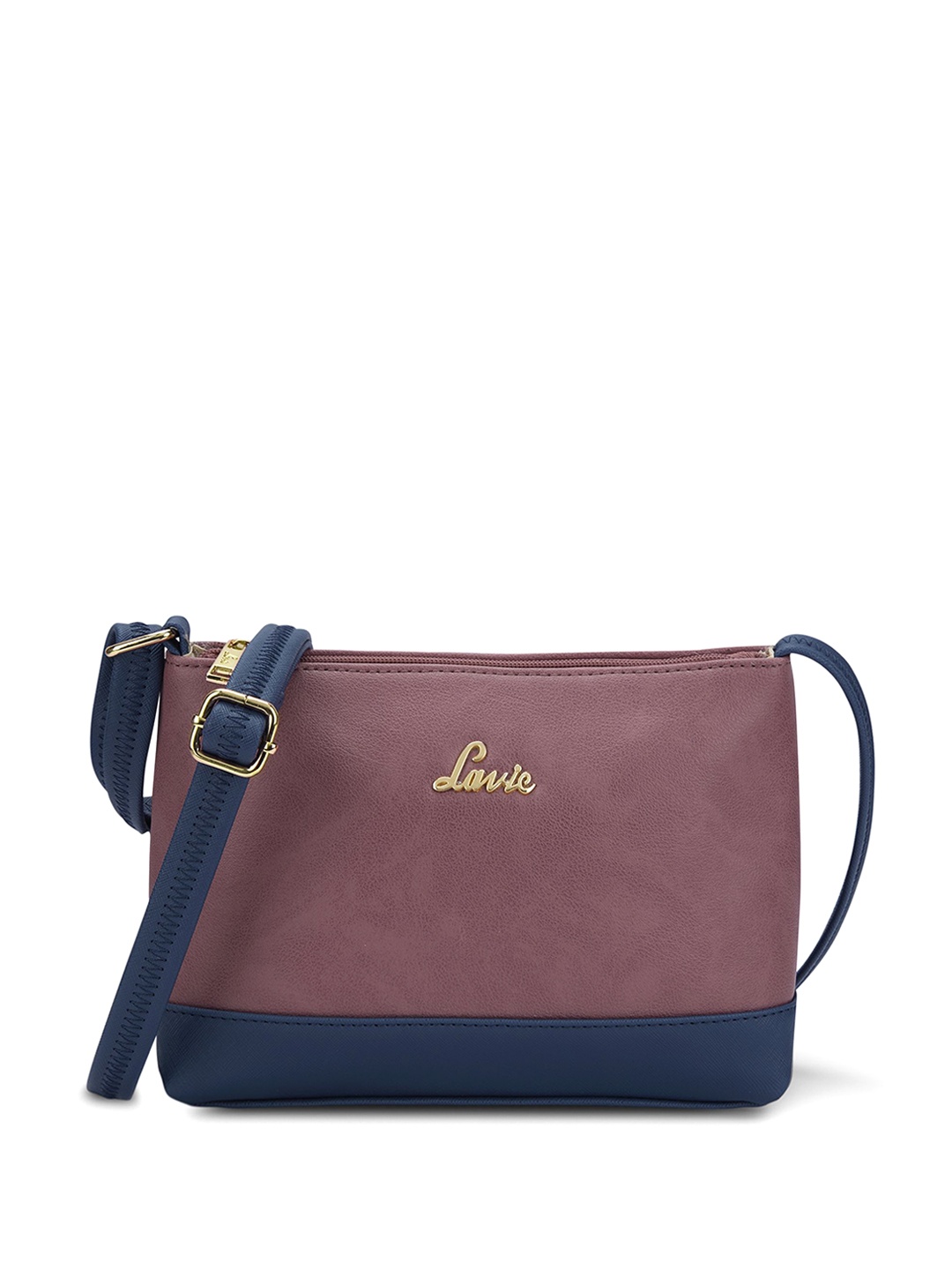 

Lavie Women Taya Solid Structured Sling Bag, Mauve