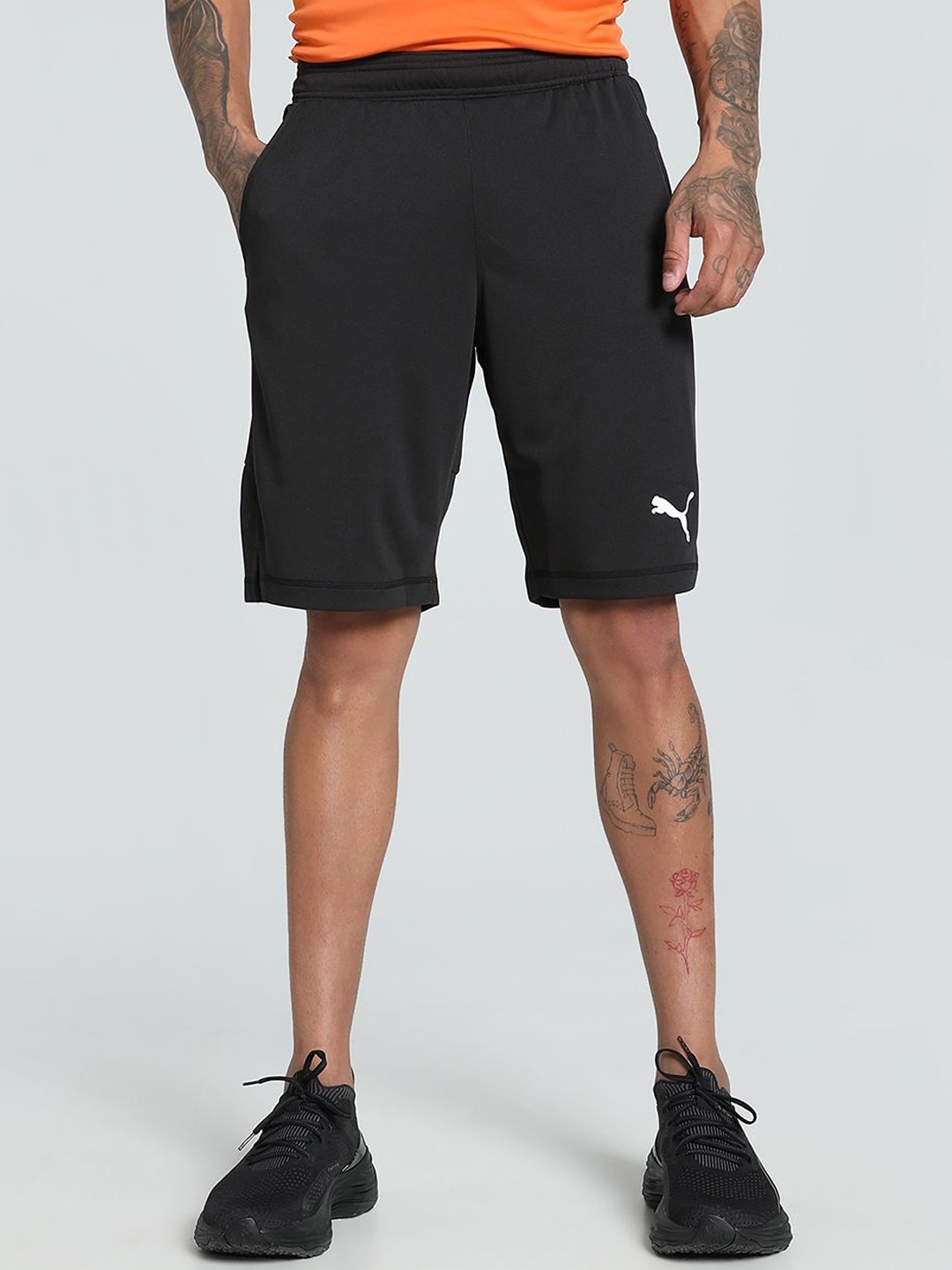 

Puma RTG Interlock 10" Men's Regular Fit Regular Shorts, Black