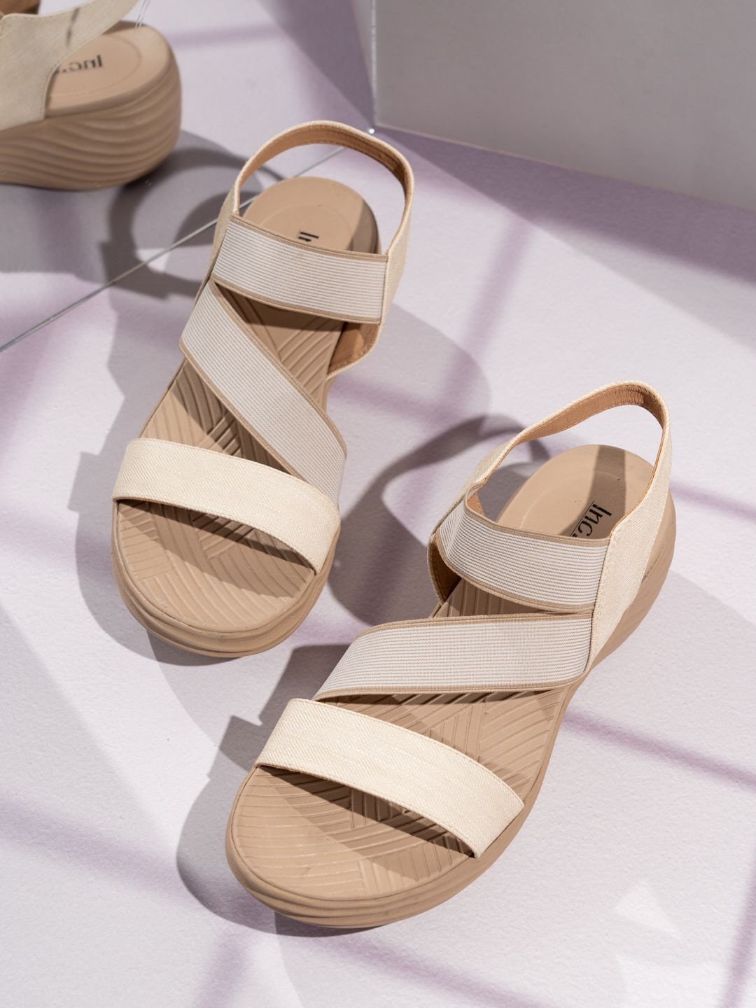 

Inc 5 Women Wedge Sandals, Beige