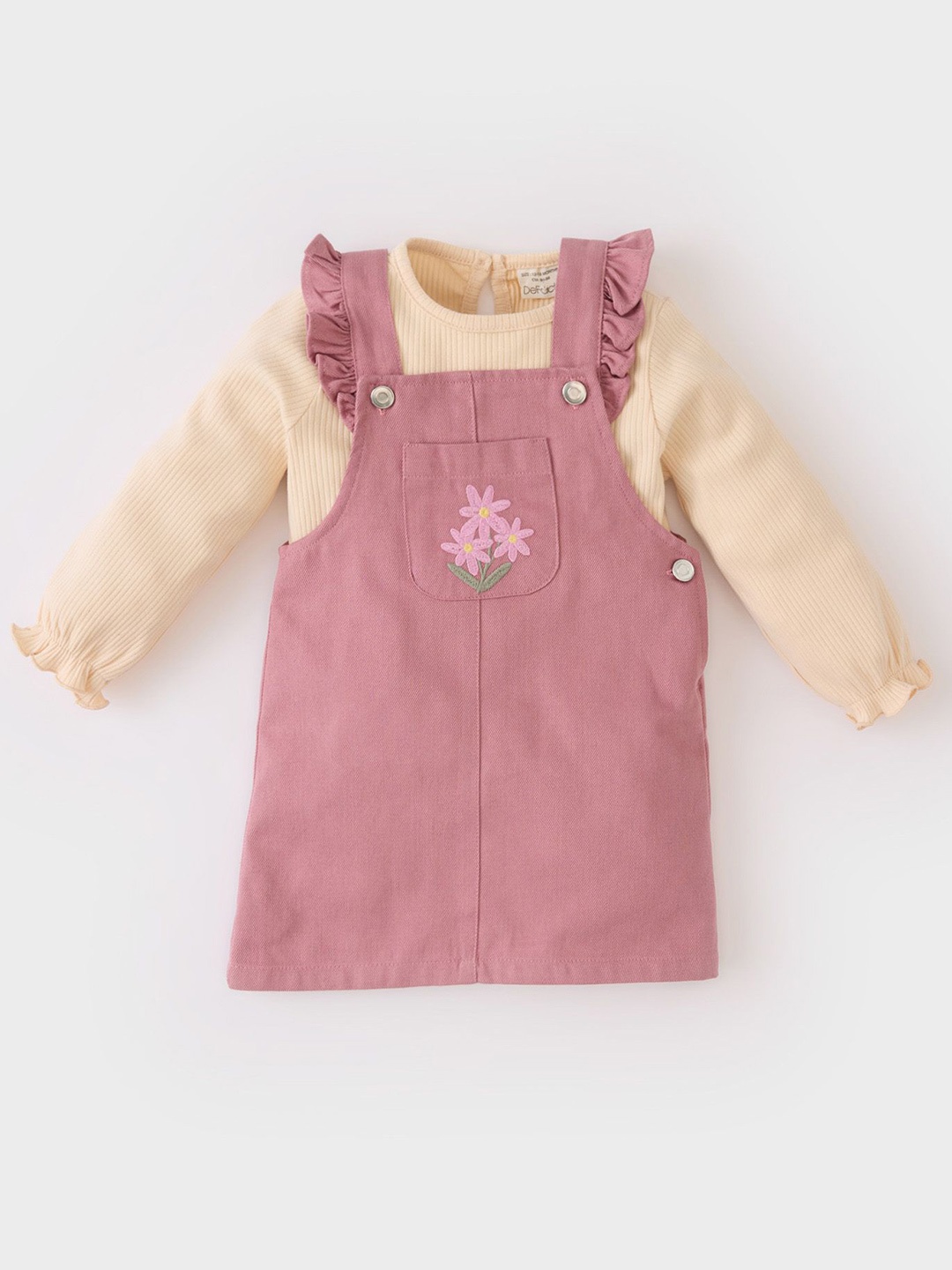 

DeFacto Girls Pinafore Dress, Na
