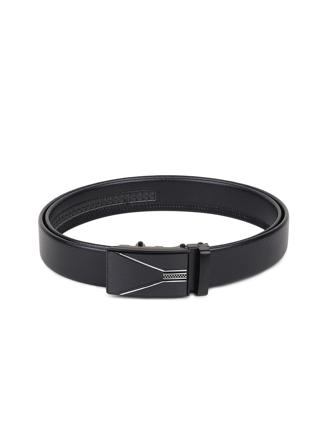

Provogue Men Textured Formal Belt, Black