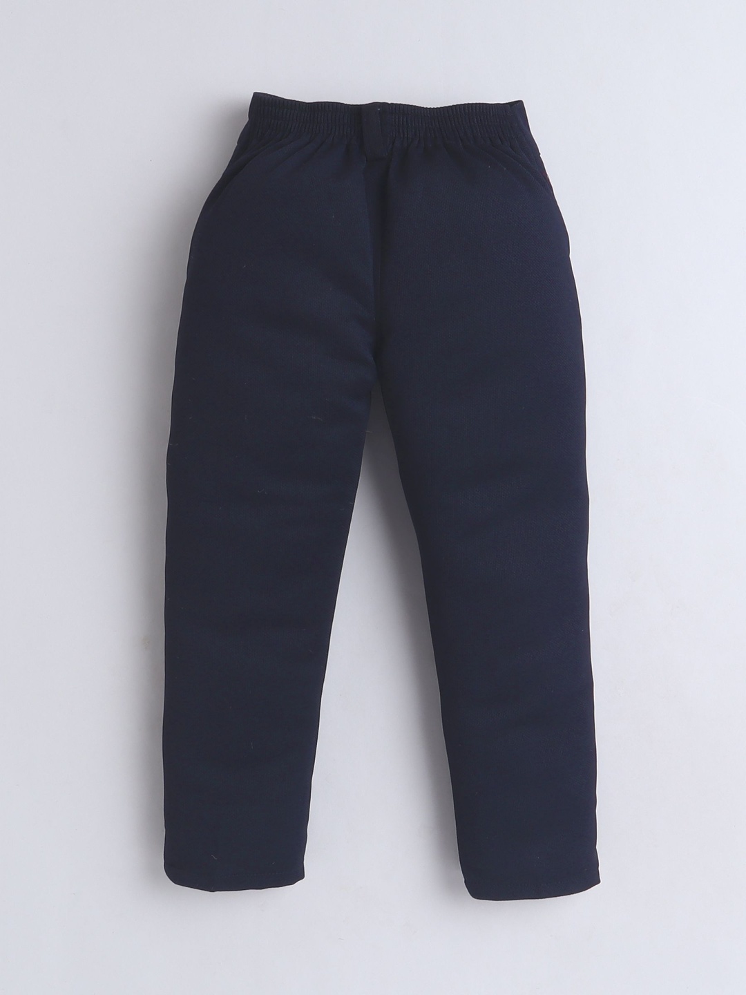 

FOURFOLDS Boys 3-Piece Solid Waistcoat & Trouser Suit Set, Navy blue