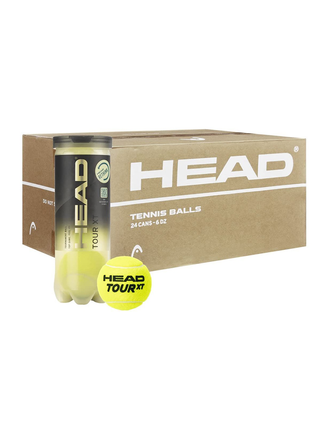 

Head Set of 24 Tour XT Tennis Balls, Green