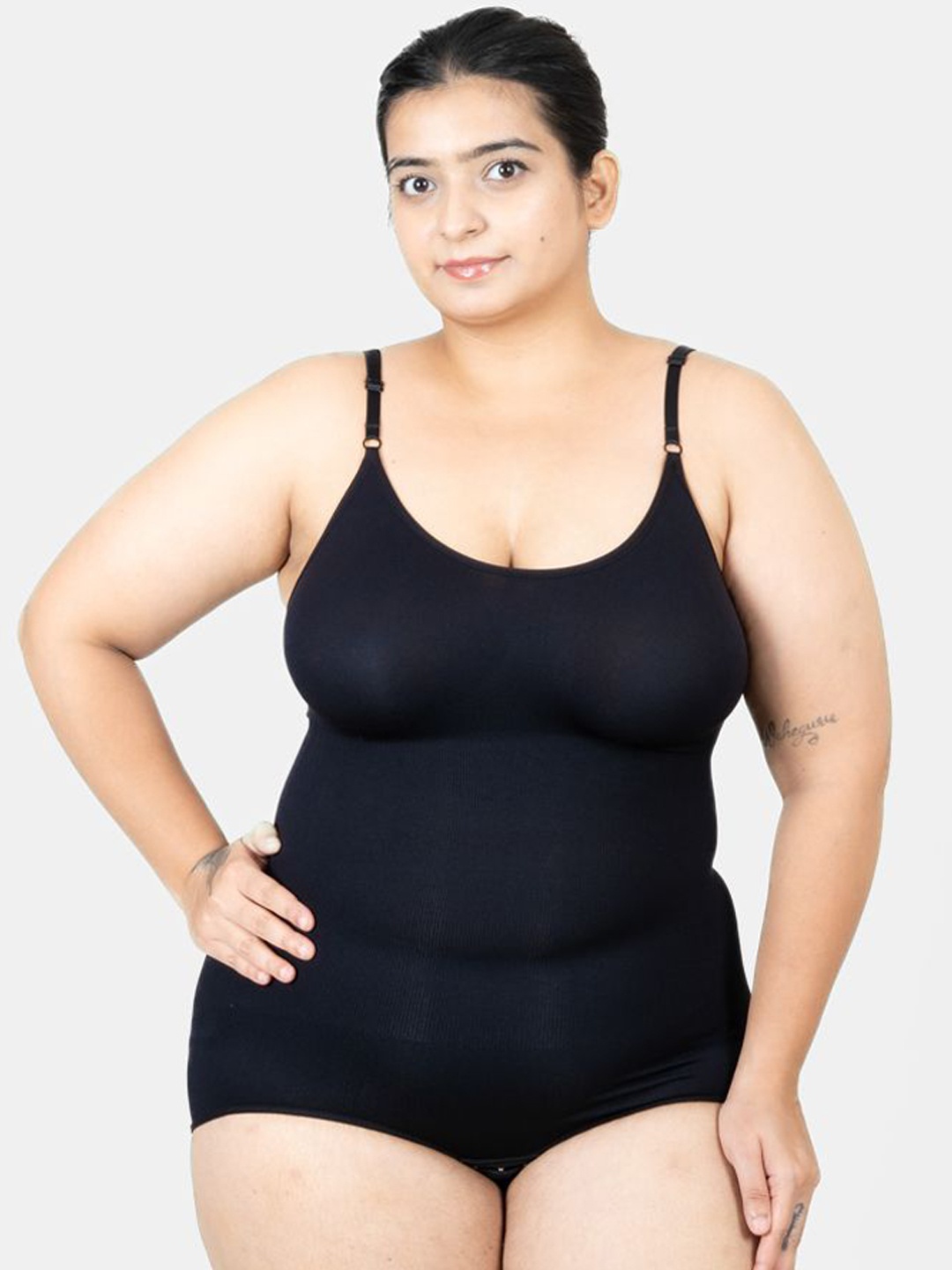 

Shapercult Women Snatched Bodysuit - Body Shaper, Black