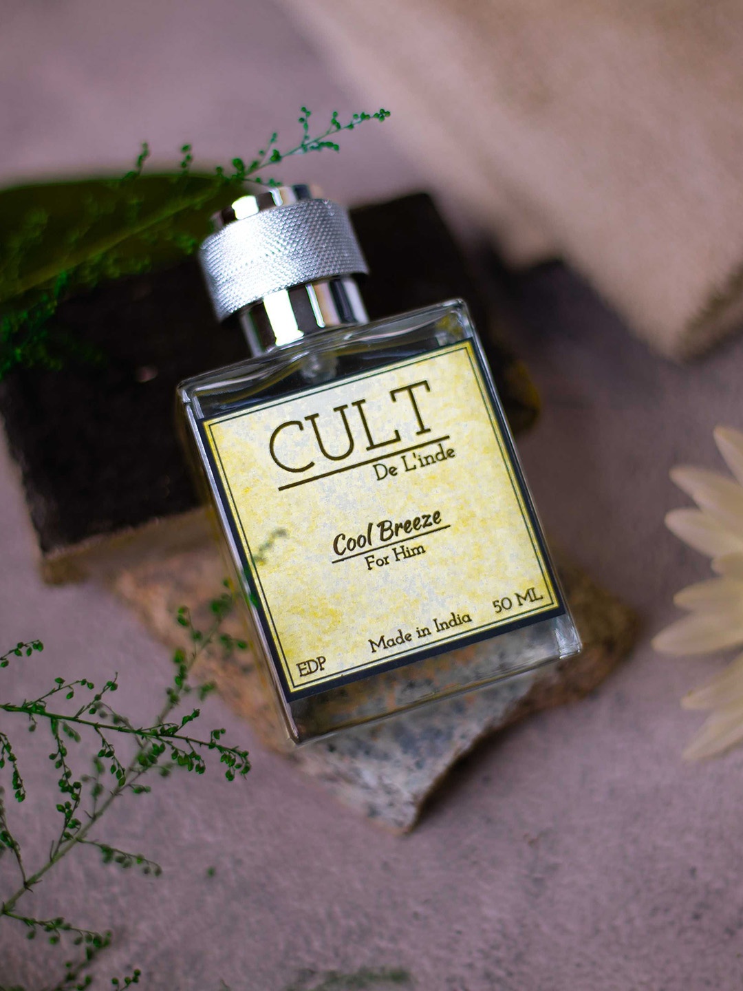 

Cult De L'inde Cool Breeze Long Lasting Eau De Parfum - 50 ml, Transparent
