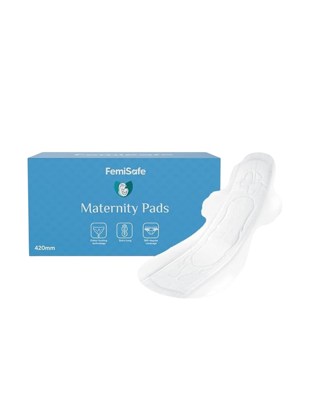 

FEMISAFE Ultra Soakage Maternity Pads 8+ Hours Protection - XXXL, White