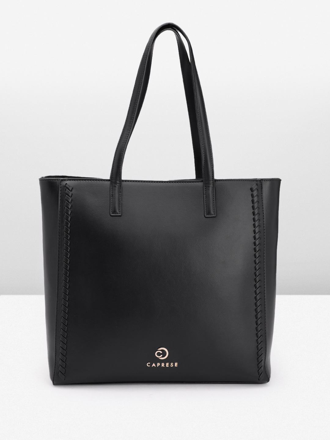 

Caprese Structured Shoulder Bag, Black