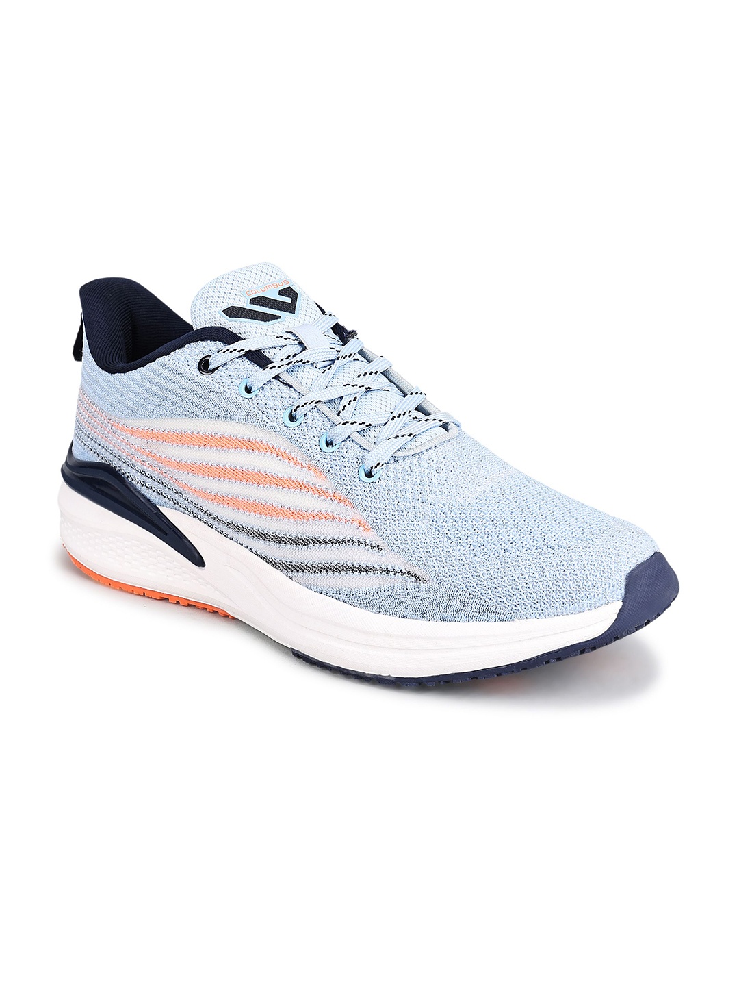 

Columbus Men Mesh Running Non-Marking Shoes, Blue