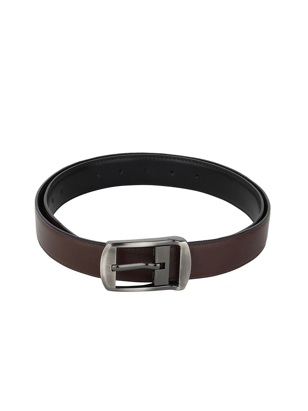 

Provogue Men Textured Reversible Formal Belt, Brown