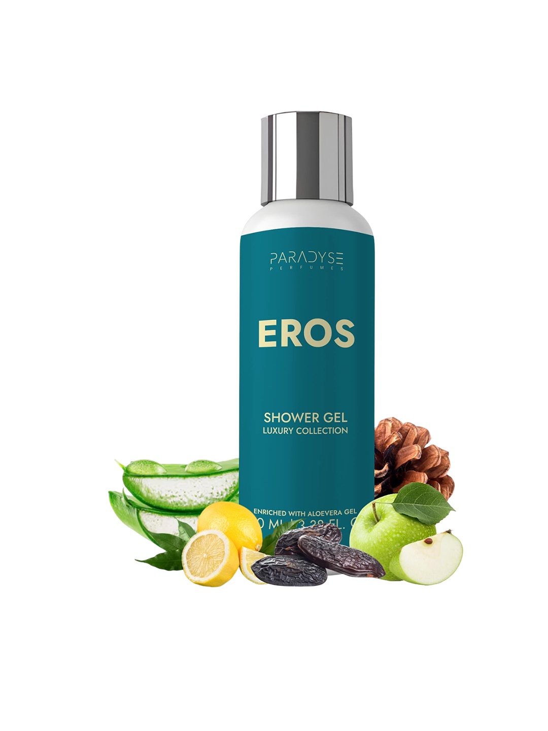 

PARADYSE PERFUMES EROS Body Wash With Aloe Vera Gel - 100 ml, Transparent