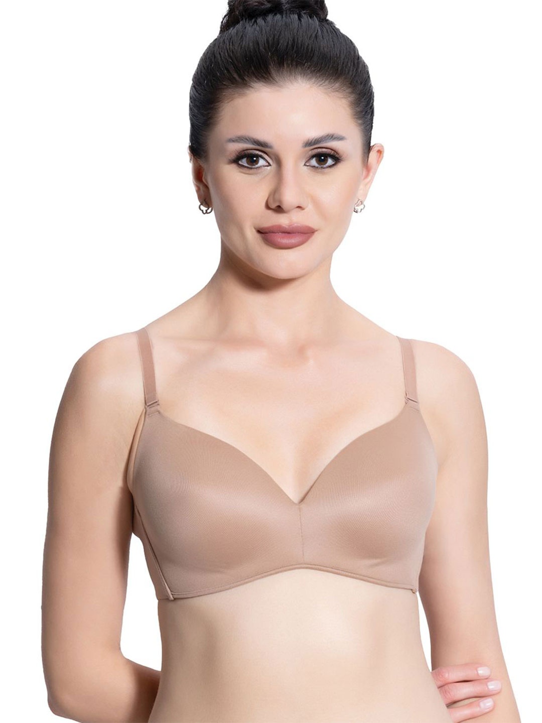 

VStar Medium Coverage Lightly Padded Everyday Bra, Beige