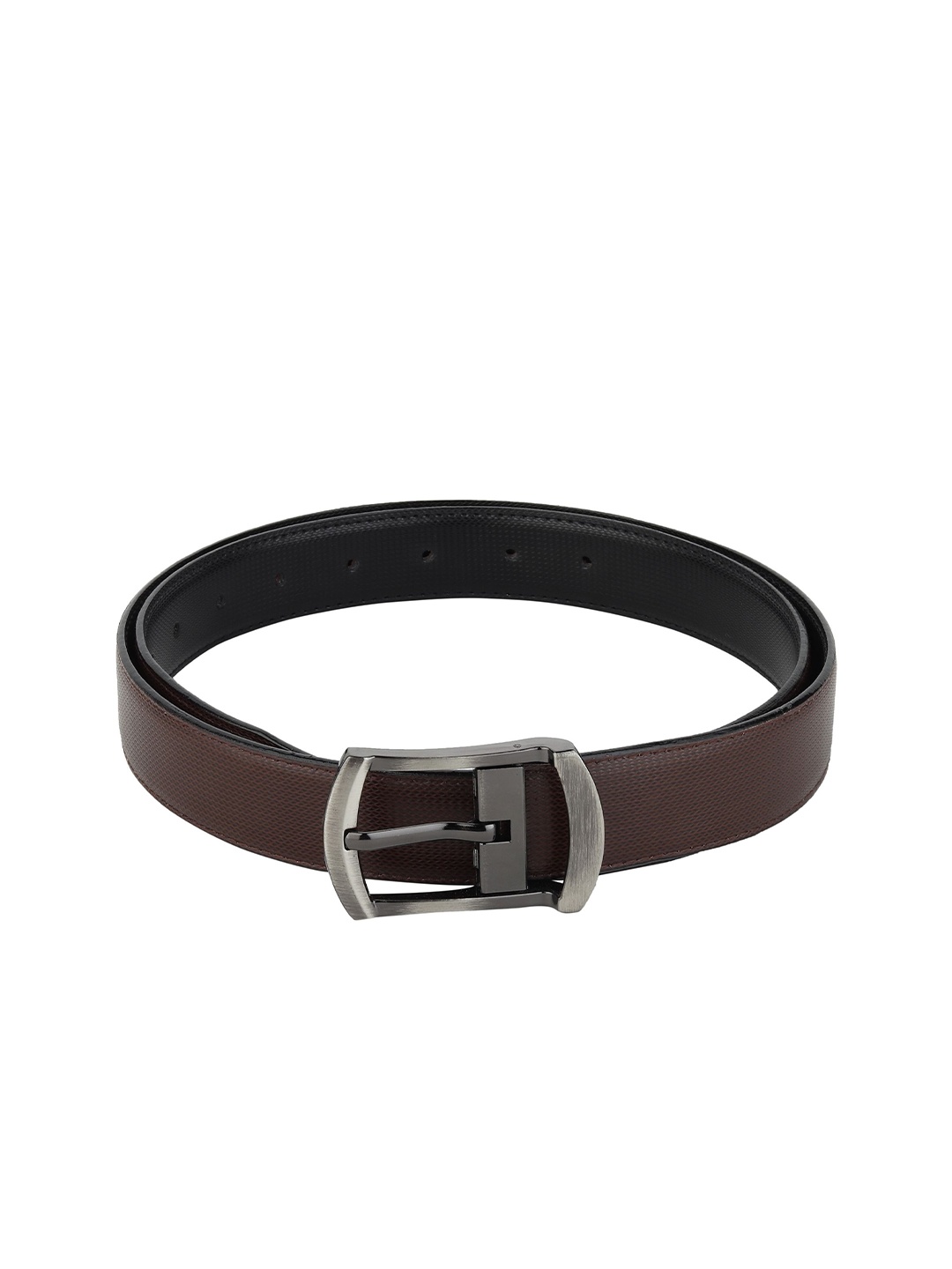 

Provogue Men Textured Reversible Formal Belt, Brown