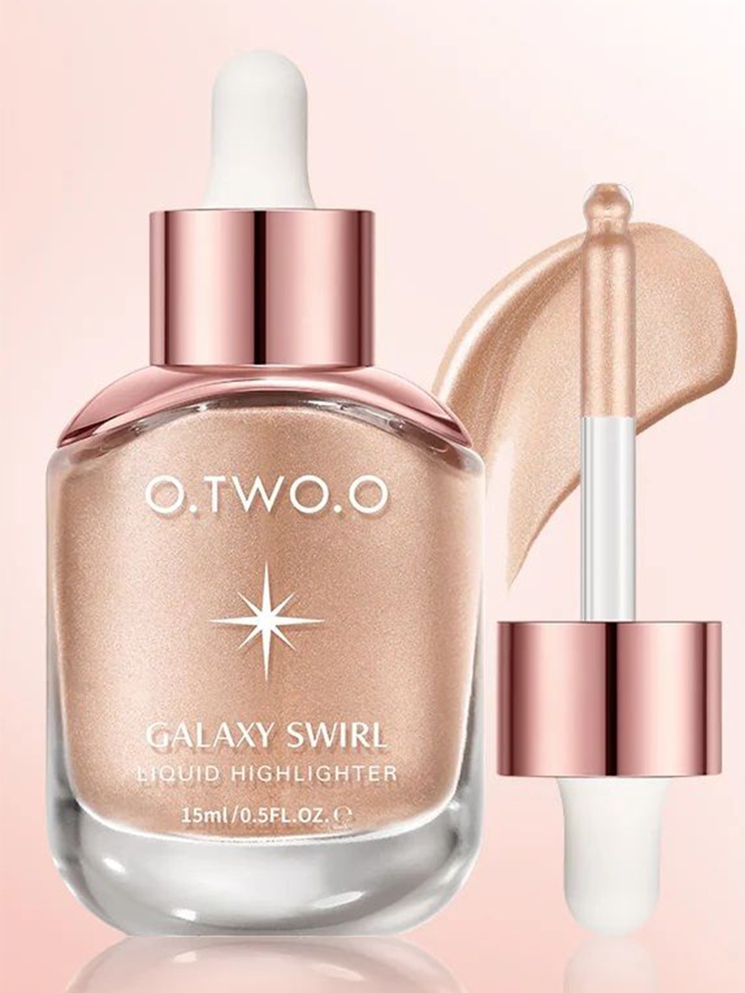 

CEMA Haute Galaxy Swirl Liquid Highlighter- 15 ml - Sunlight 02, Pink